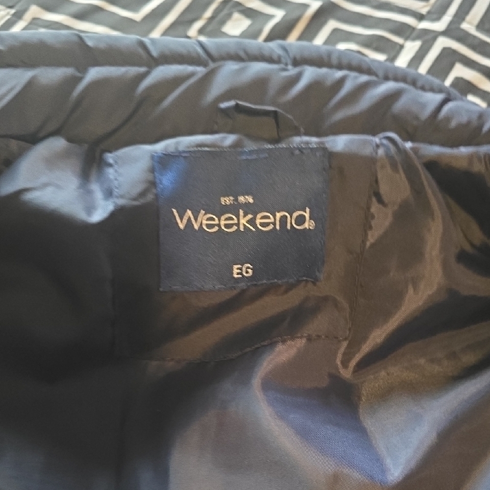 Weekend Women's Navy Blue Quilted Vest - Picture 2 of 4